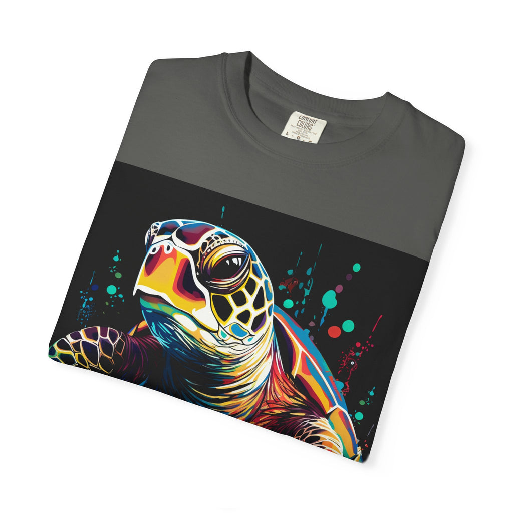 Sea Turtle Graphic T-Shirt — Colorful Ocean Wildlife Tee