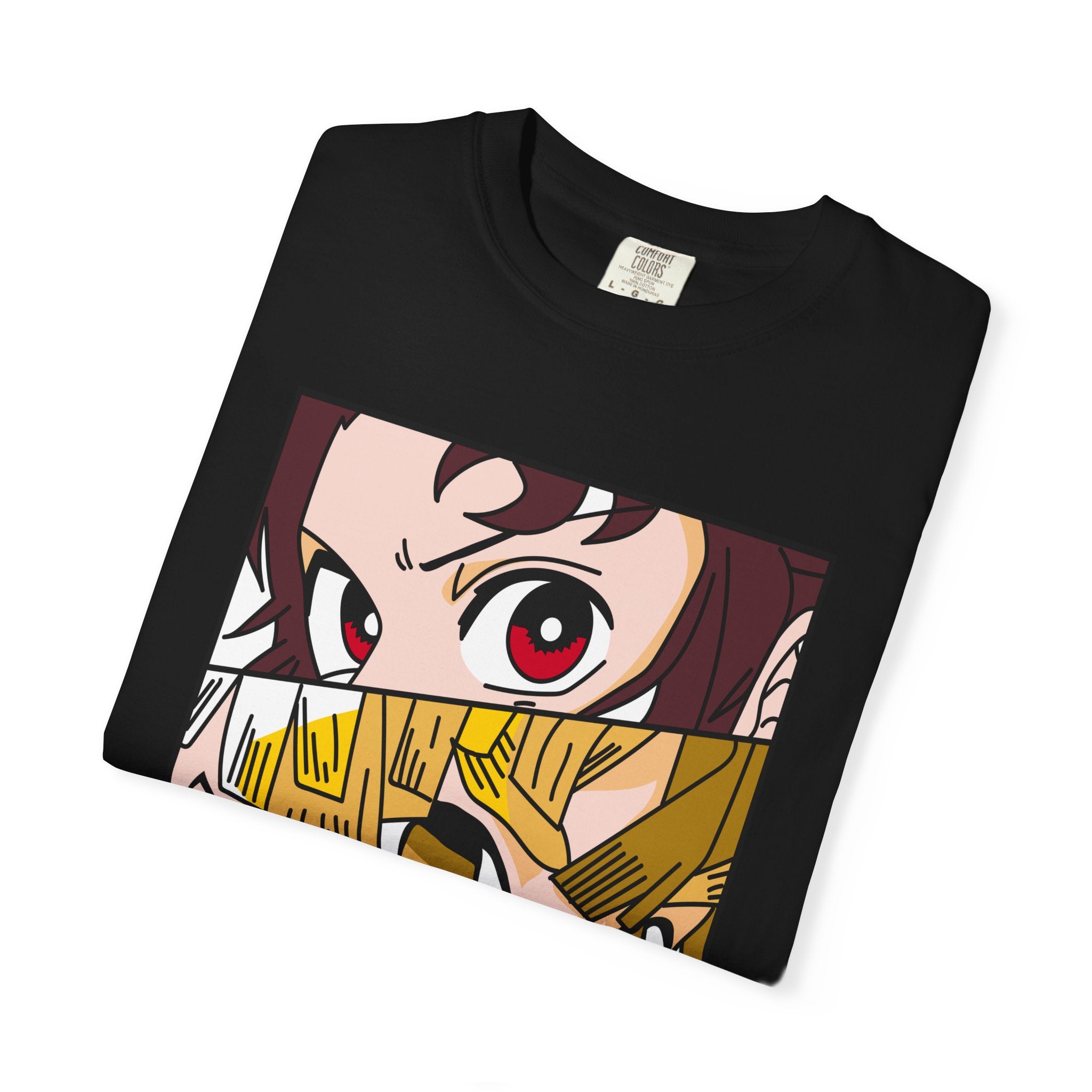 Anime Trio Eyes T-Shirt — Demon Squad Graphic Tee