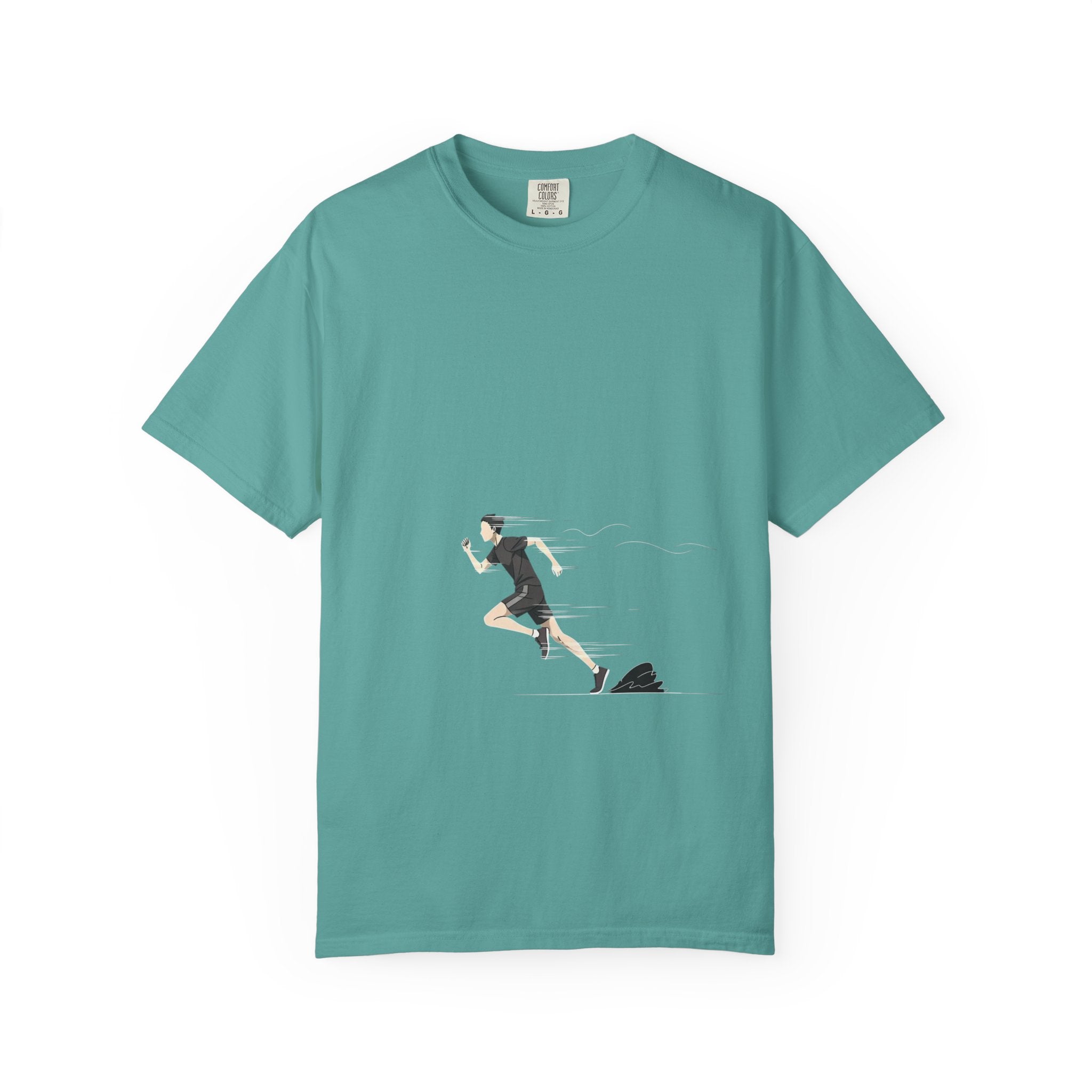 T-Shirt — Minimal Skateboarder Illustration Tee