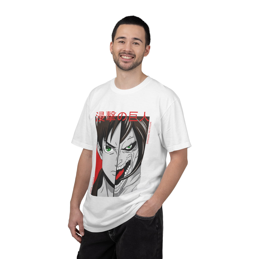 Attack on Titan Eren Split-Face Graphic T-Shirt