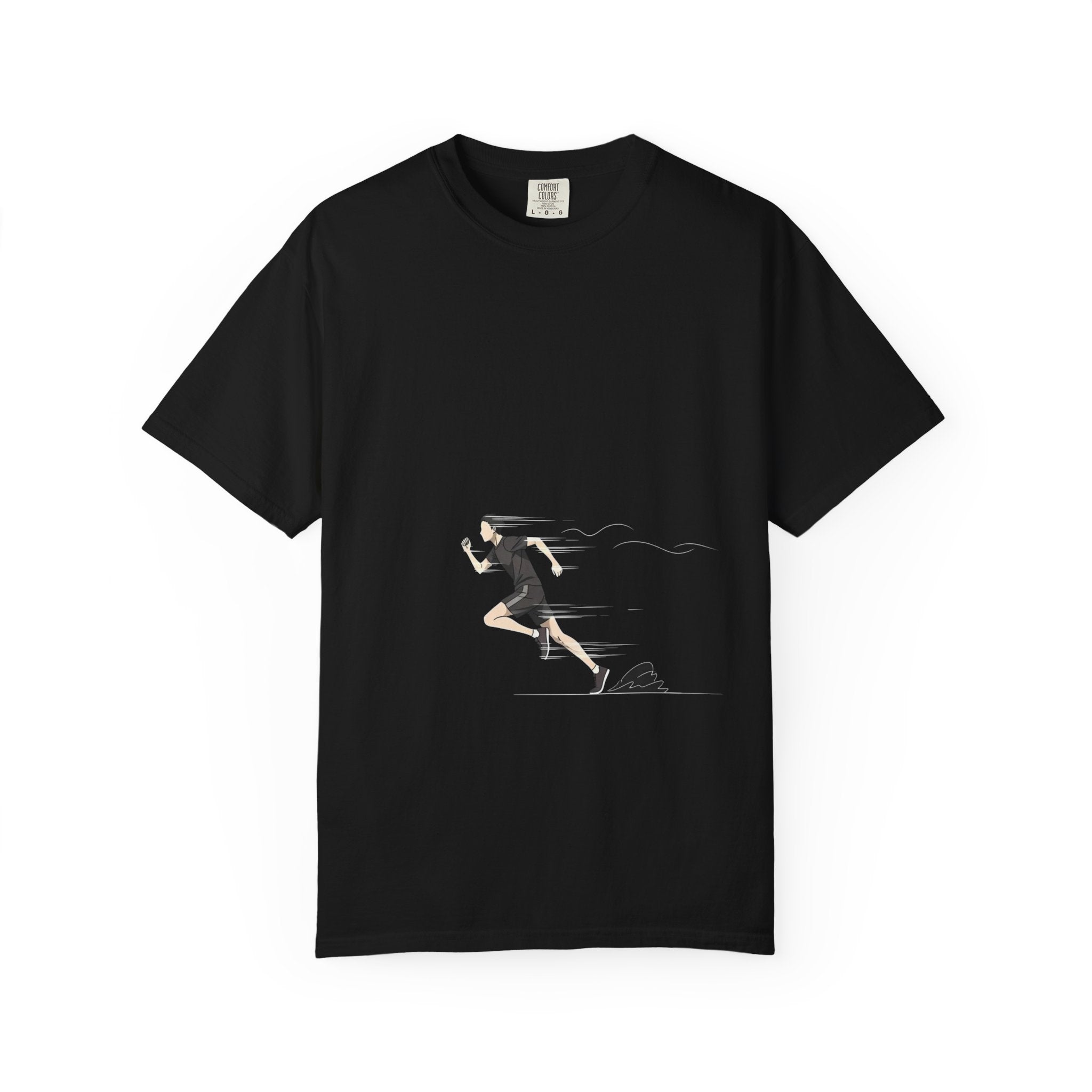 T-Shirt — Minimal Skateboarder Illustration Tee