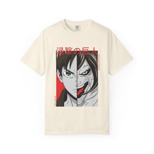 Attack on Titan Eren Split-Face Graphic T-Shirt