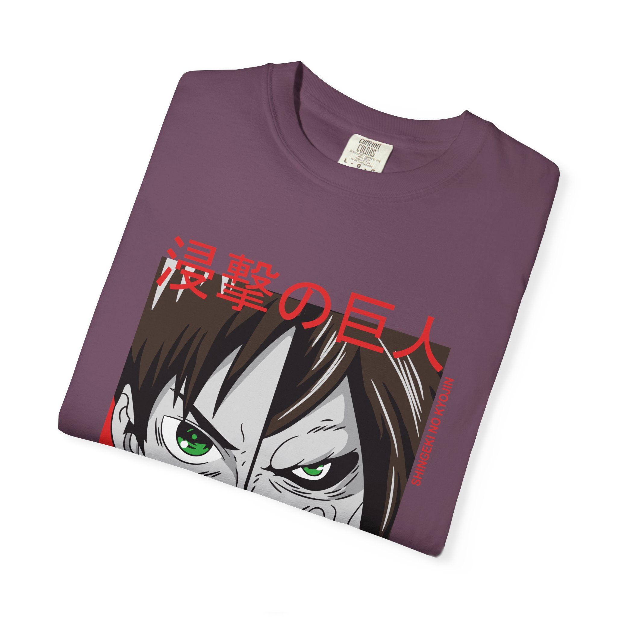 Attack on Titan Eren Split-Face Graphic T-Shirt