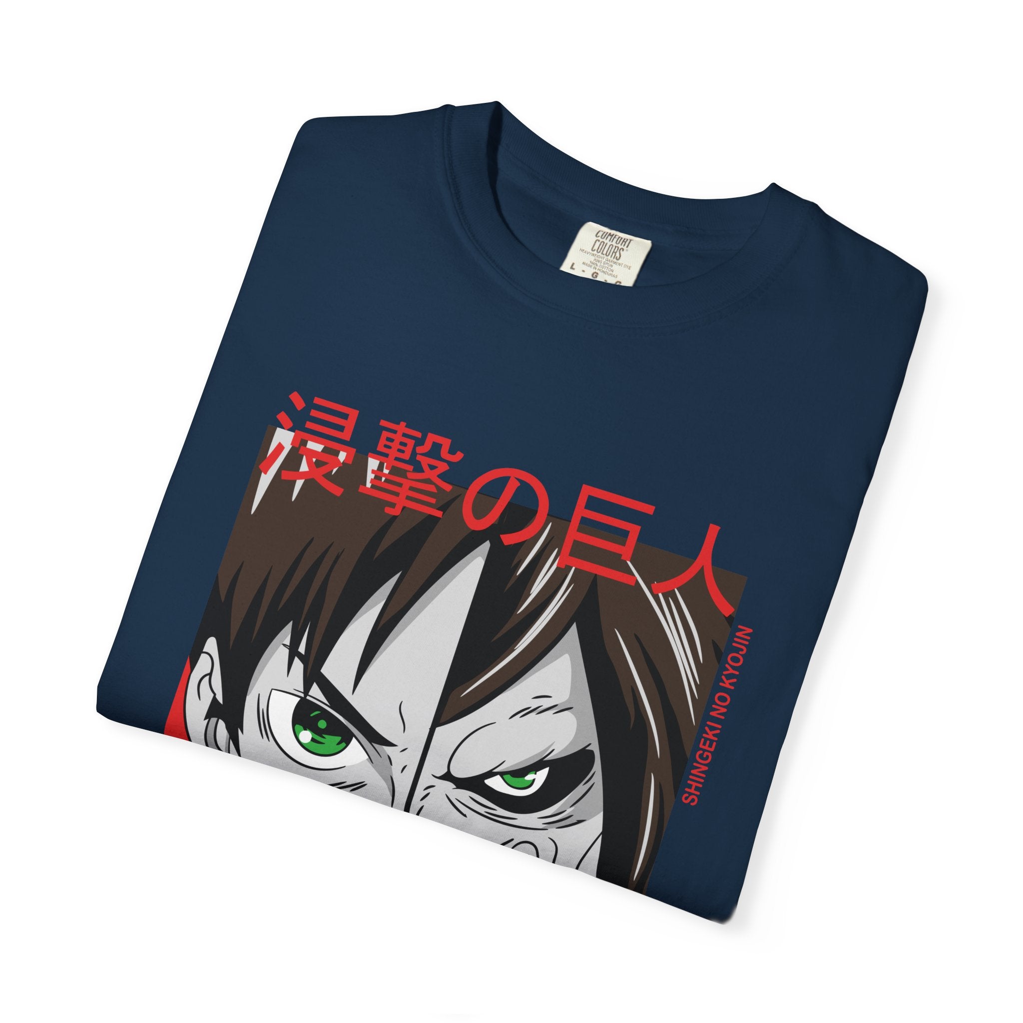 Attack on Titan Eren Split-Face Graphic T-Shirt