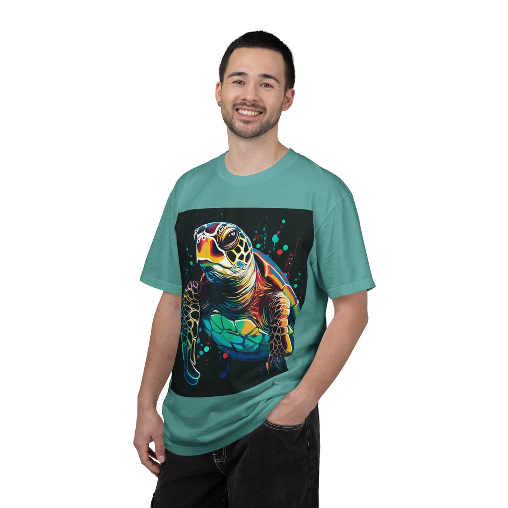 Sea Turtle Graphic T-Shirt — Colorful Ocean Wildlife Tee