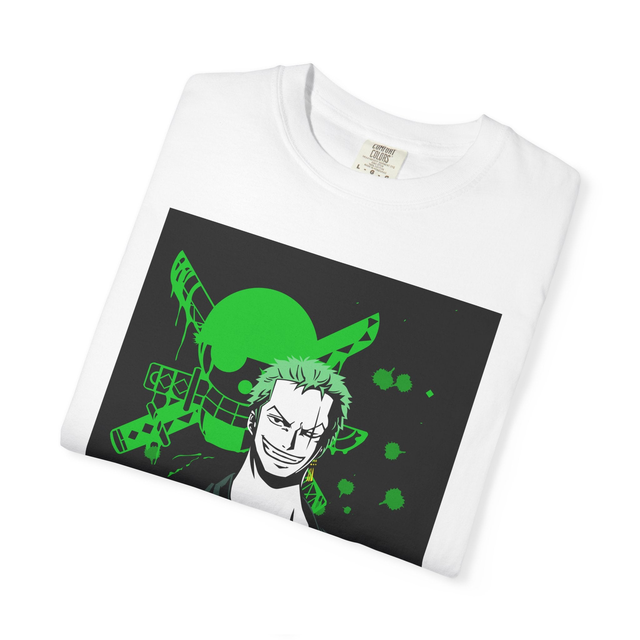 Graphic T-Shirt — Anime Pirate Skull Crew Design