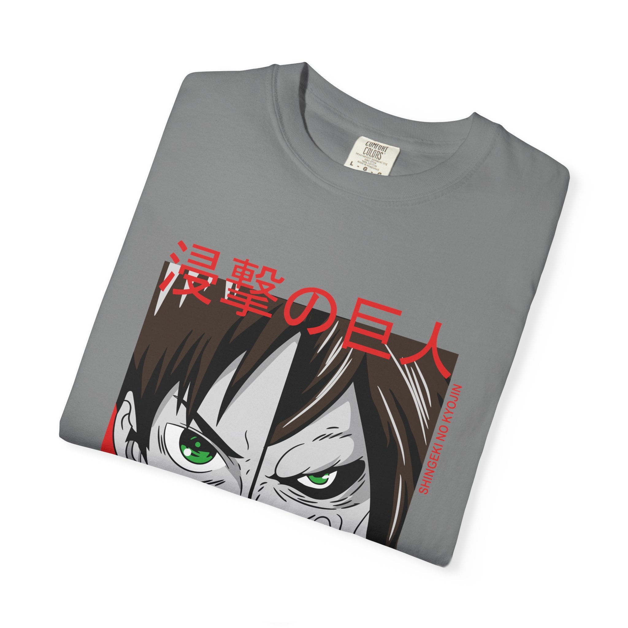 Attack on Titan Eren Split-Face Graphic T-Shirt