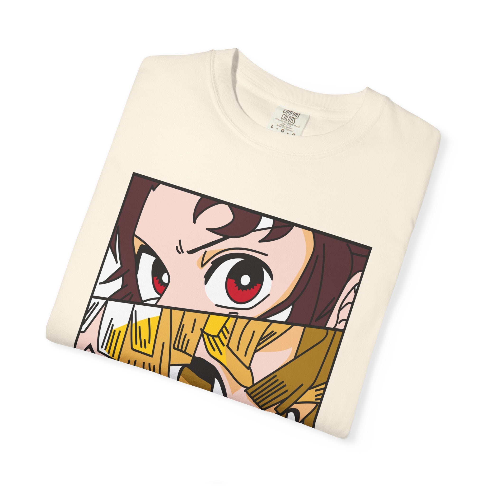 Anime Trio Eyes T-Shirt — Demon Squad Graphic Tee
