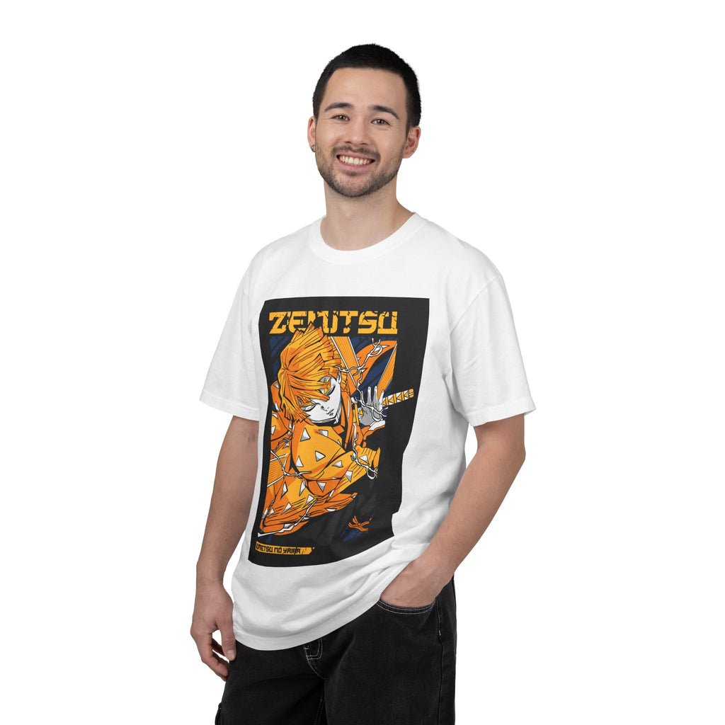 Zenitsu Anime T-Shirt — Lightning Blade Demon Slayer Graphic Tee