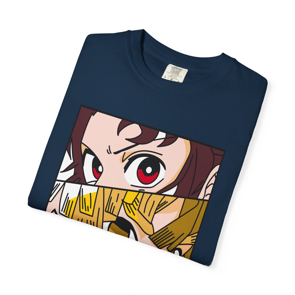 Anime Trio Eyes T-Shirt — Demon Squad Graphic Tee