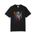 Colorful Rhino Graphic T-Shirt — Vibrant Wildlife Art Tee