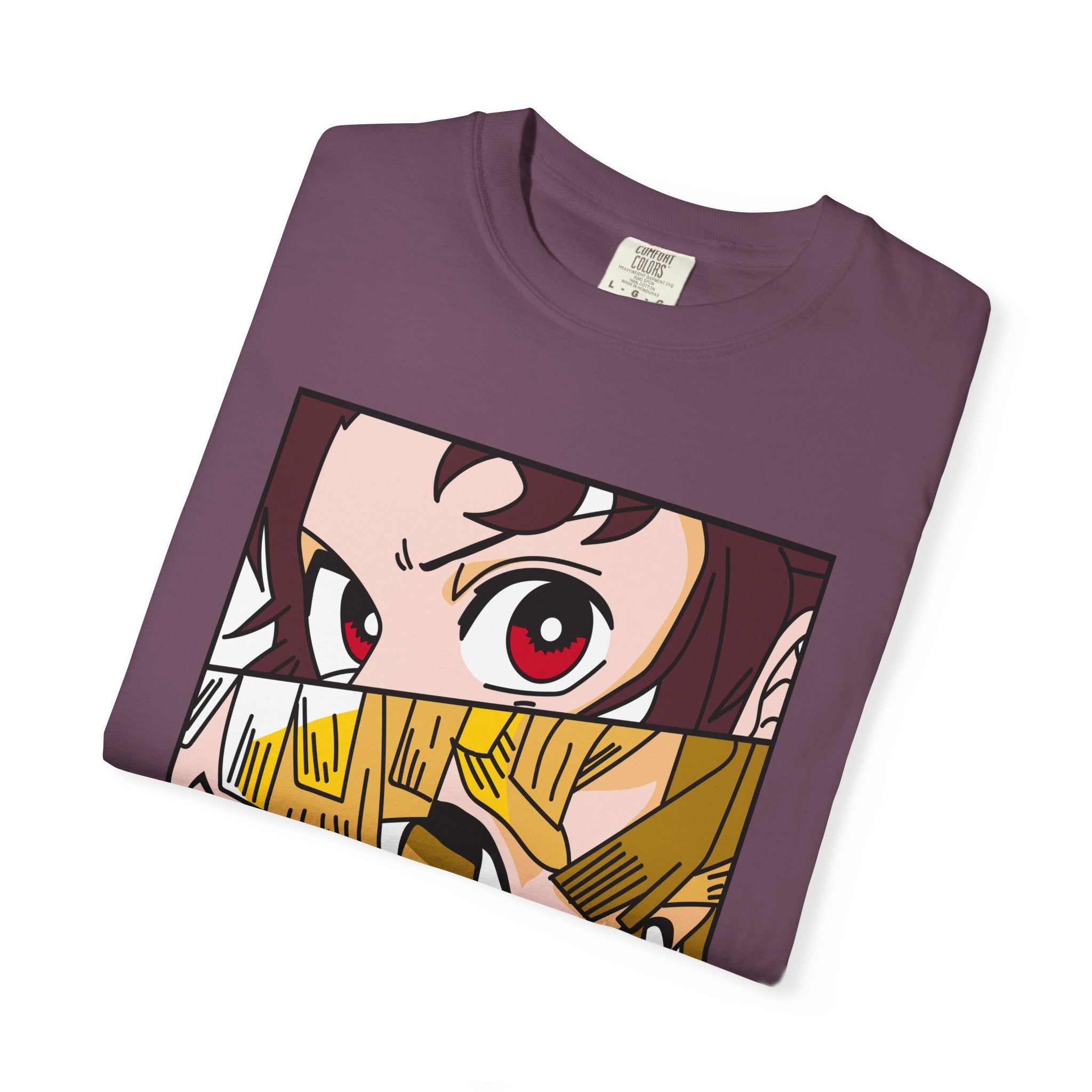 Anime Trio Eyes T-Shirt — Demon Squad Graphic Tee