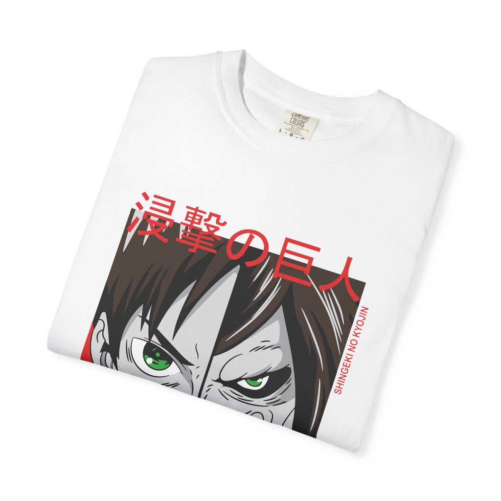 Attack on Titan Eren Split-Face Graphic T-Shirt