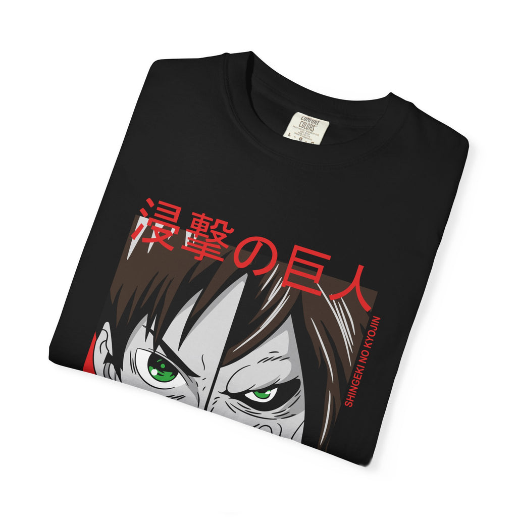 Attack on Titan Eren Split-Face Graphic T-Shirt