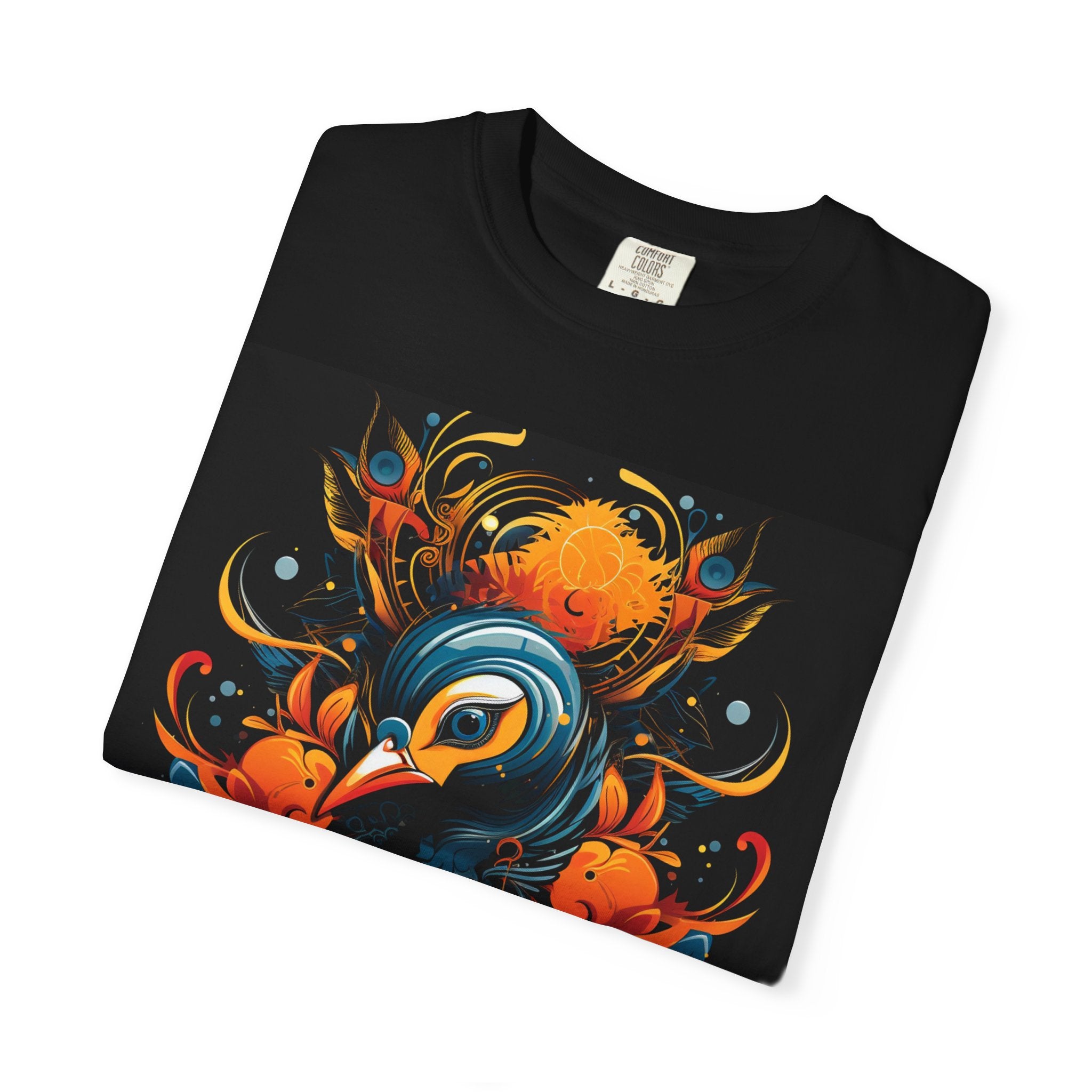 Mystic Peacock Graphic T-Shirt